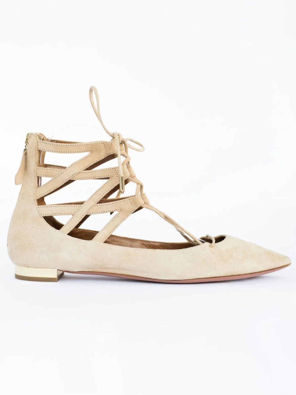 Aquazzura flats- size 38